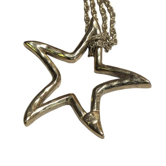 Givenchy | Jewelry | Givenchy Gold Tone Necklace | Poshmark Vintage Rare Givenchy Star Necklace